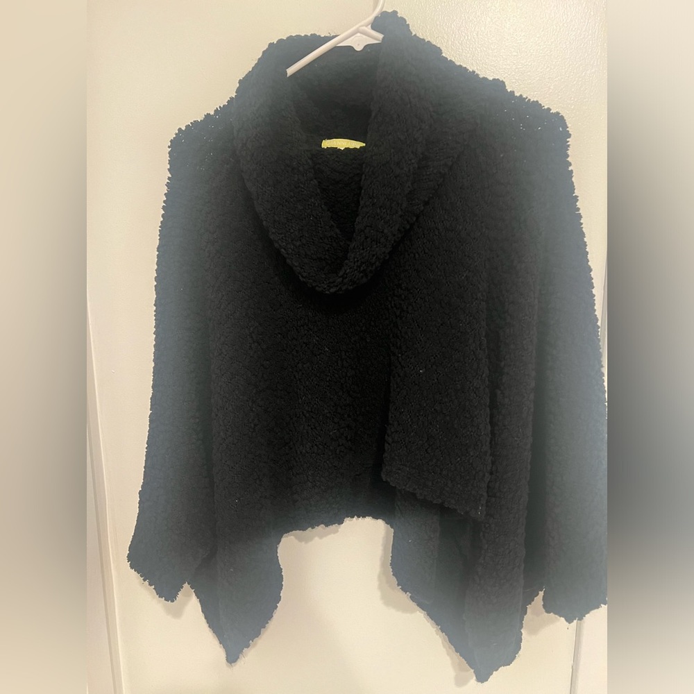 Gianni Bini Black Cowl Neck Sweater
